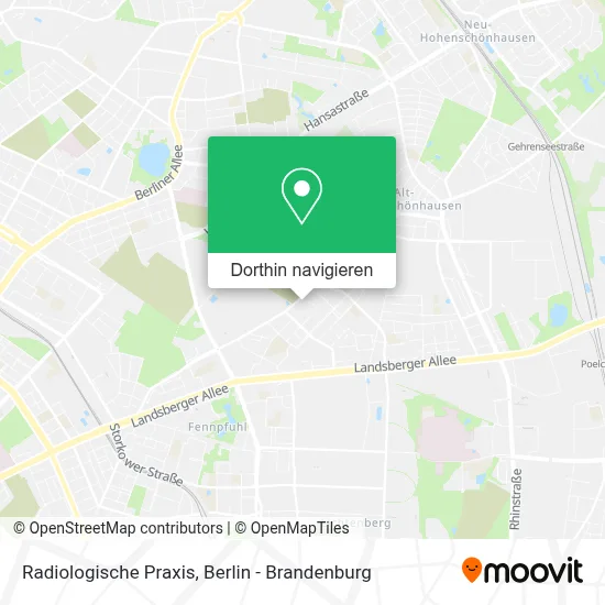 Radiologische Praxis Karte