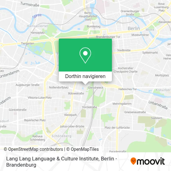 Lang Lang Language & Culture Institute Karte