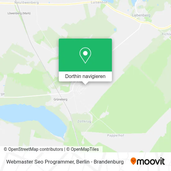 Webmaster Seo Programmer Karte