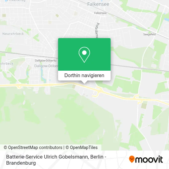 Batterie-Service Ulrich Gobelsmann Karte