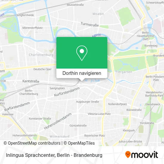 Inlingua Sprachcenter Karte