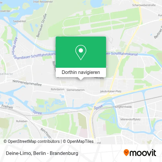 Deine-Limo Karte