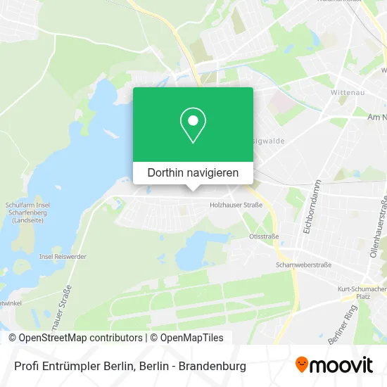 Profi Entrümpler Berlin Karte