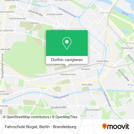 Fahrschule Nogat Karte