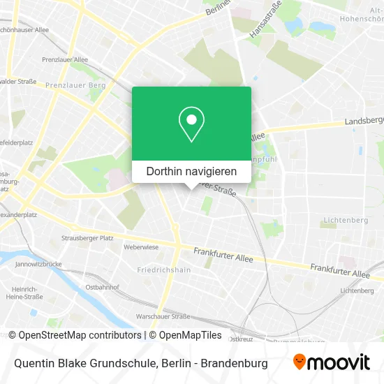 Quentin Blake Grundschule Karte