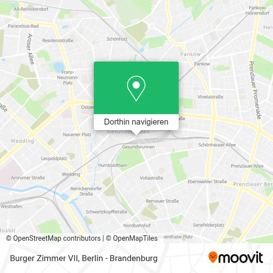 Burger Zimmer VII Karte