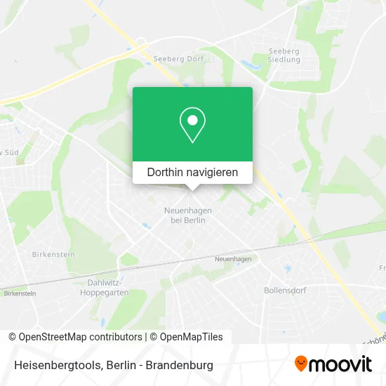 Heisenbergtools Karte