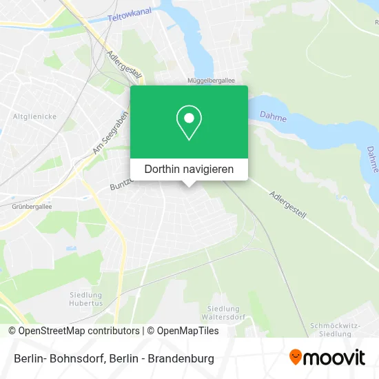 Berlin- Bohnsdorf Karte