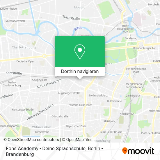 Fons Academy - Deine Sprachschule Karte