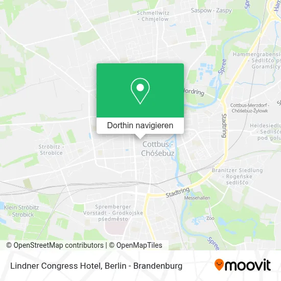 Lindner Congress Hotel Karte