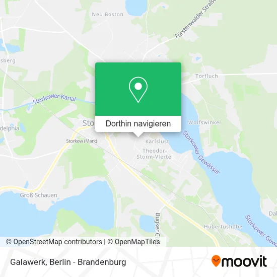 Galawerk Karte