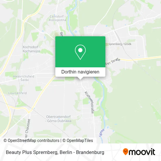 Beauty Plus Spremberg Karte