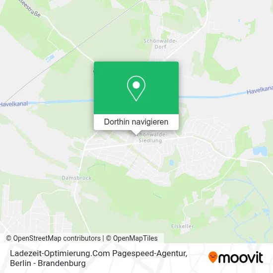Ladezeit-Optimierung.Com Pagespeed-Agentur Karte