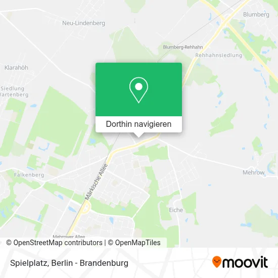 Spielplatz Karte