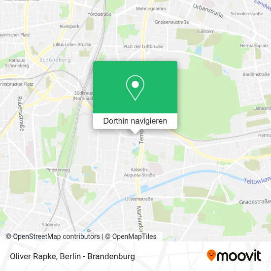 Oliver Rapke Karte