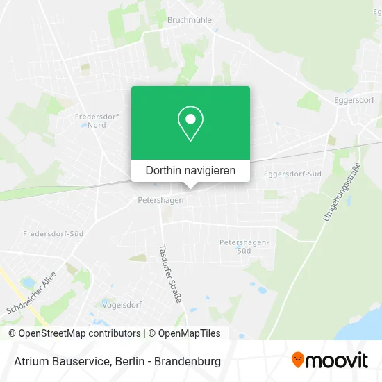 Atrium Bauservice Karte