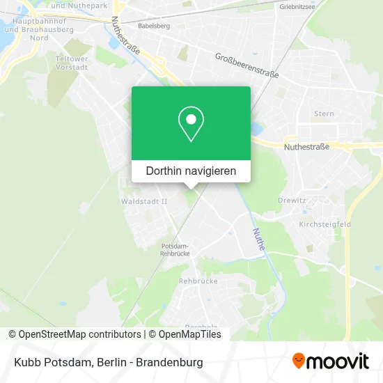 Kubb Potsdam Karte