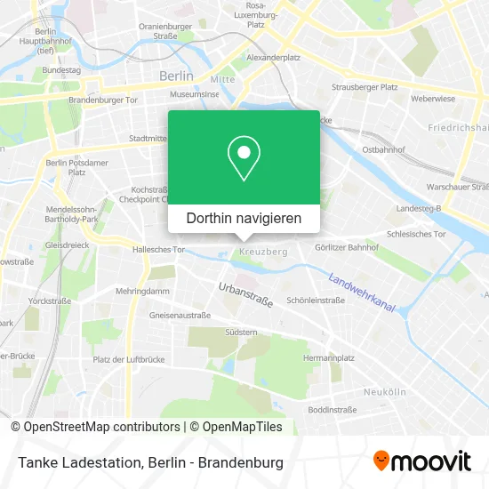Tanke Ladestation Karte
