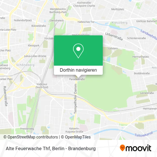 Alte Feuerwache Thf Karte