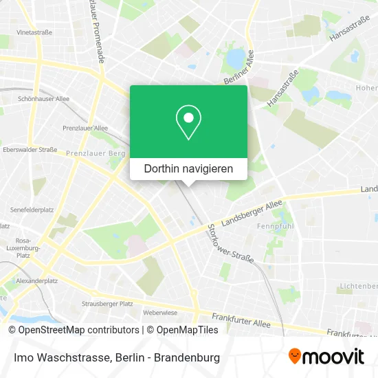 Imo Waschstrasse Karte