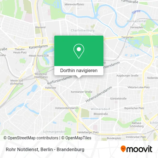 Rohr Notdienst Karte