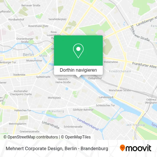 Mehnert Corporate Design Karte