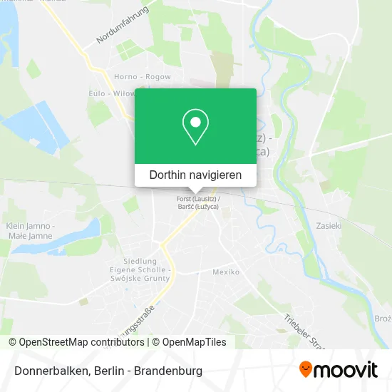 Donnerbalken Karte