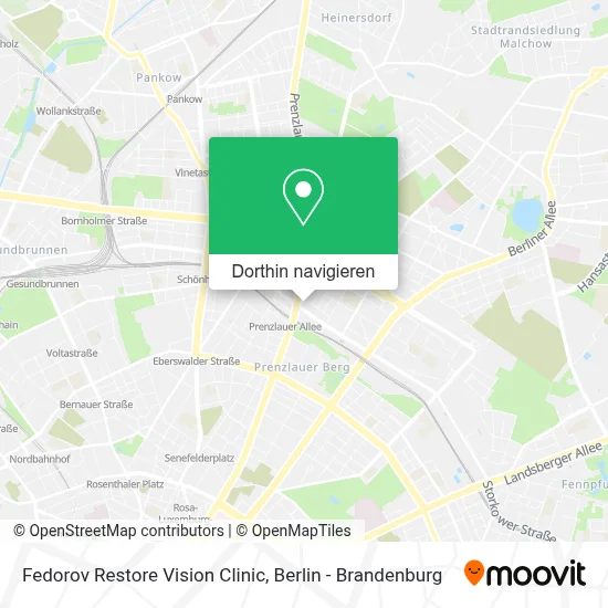 Fedorov Restore Vision Clinic Karte