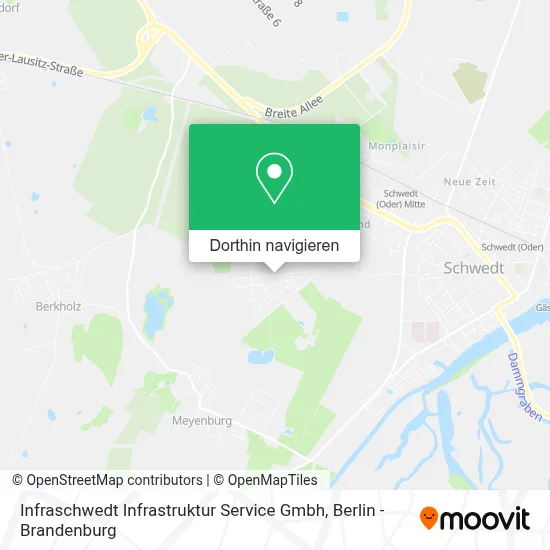 Infraschwedt Infrastruktur Service Gmbh Karte