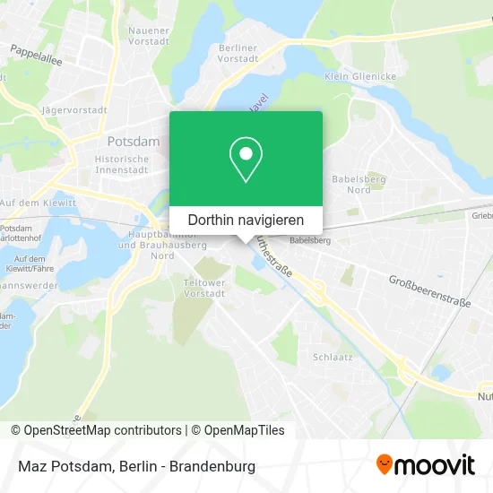 Maz Potsdam Karte