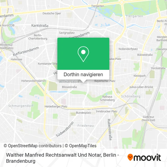 Walther Manfred Rechtsanwalt Und Notar Karte