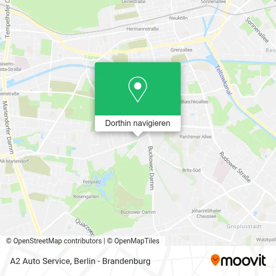 A2 Auto Service Karte