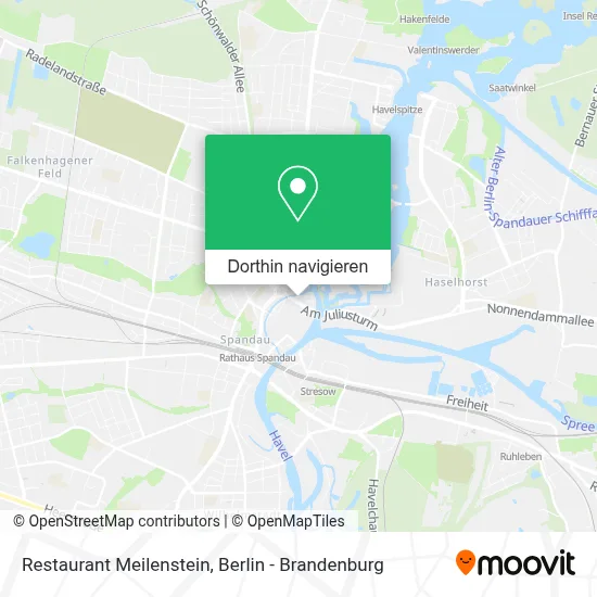 Restaurant Meilenstein Karte