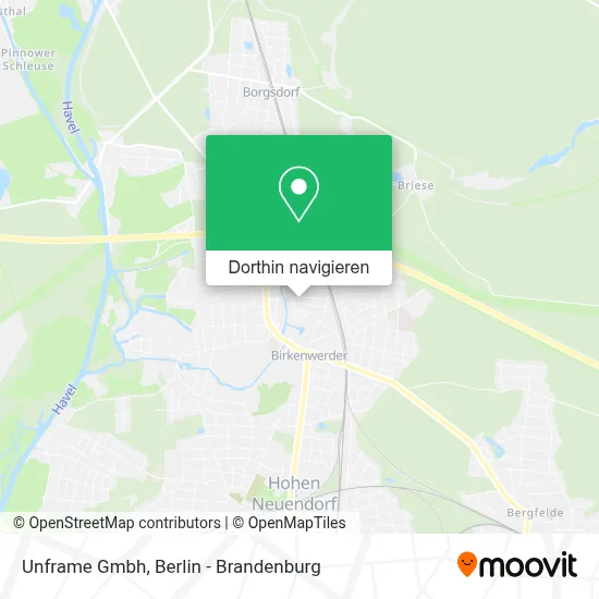 Unframe Gmbh Karte