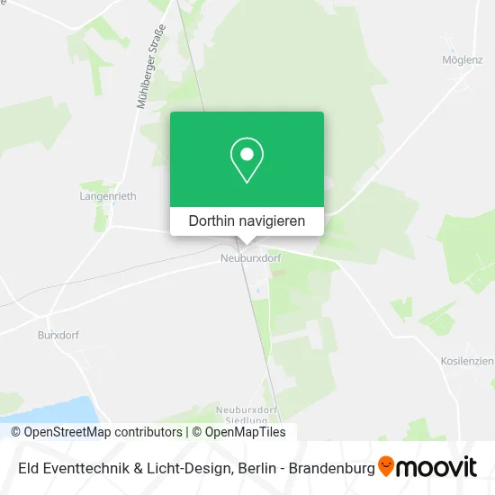 Eld Eventtechnik & Licht-Design Karte