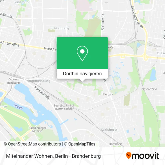 Miteinander Wohnen Karte