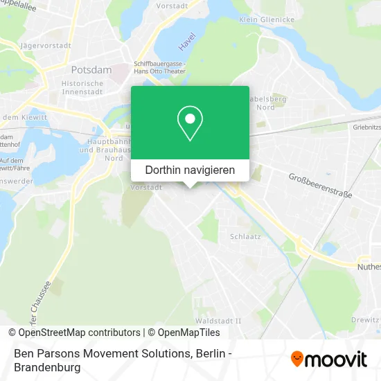 Ben Parsons Movement Solutions Karte