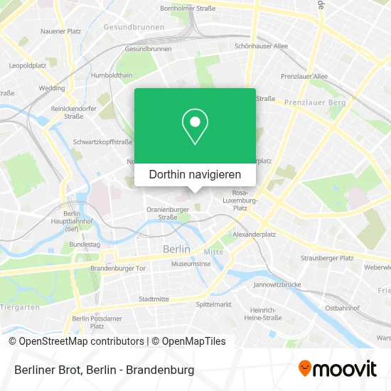 Berliner Brot Karte