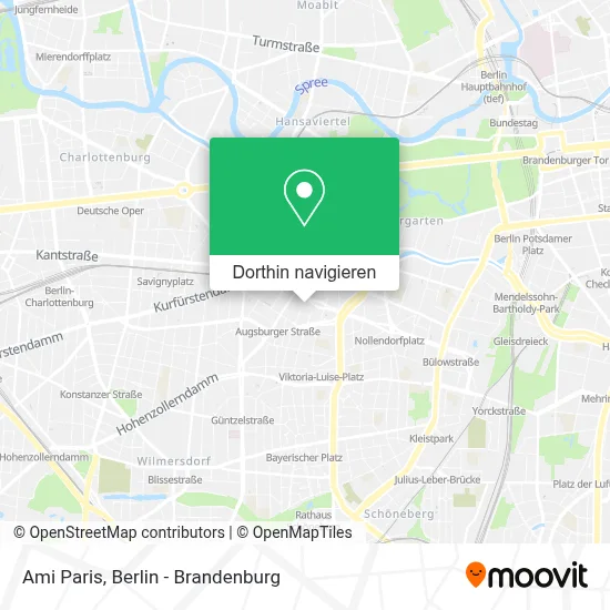 Ami Paris Karte