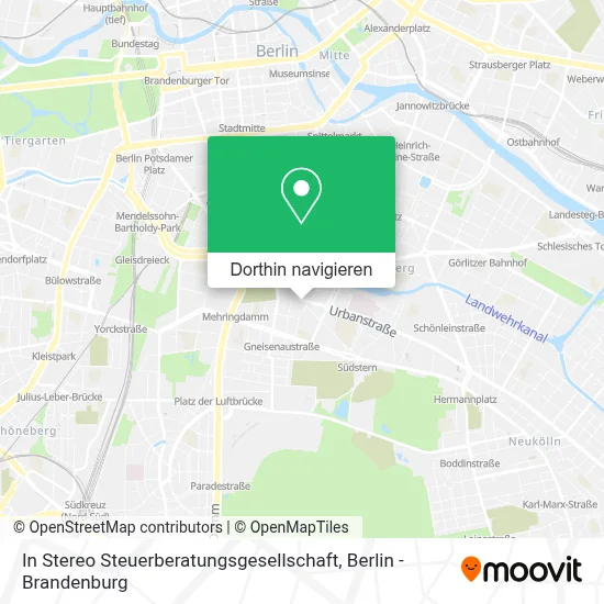 In Stereo Steuerberatungsgesellschaft Karte