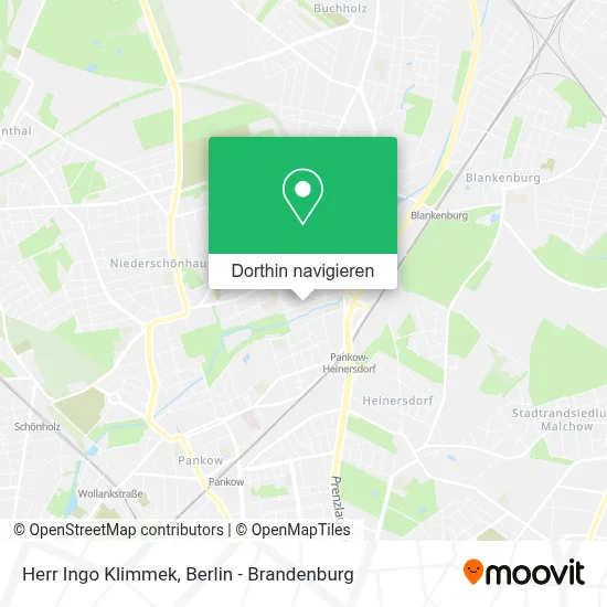 Herr Ingo Klimmek Karte