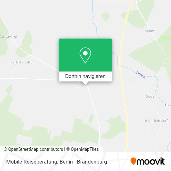 Mobile Reiseberatung Karte