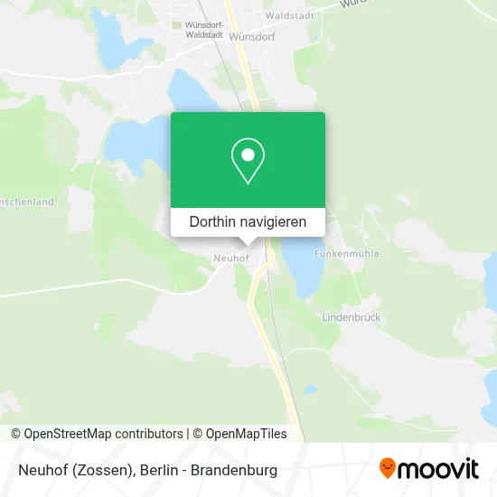 Neuhof (Zossen) Karte