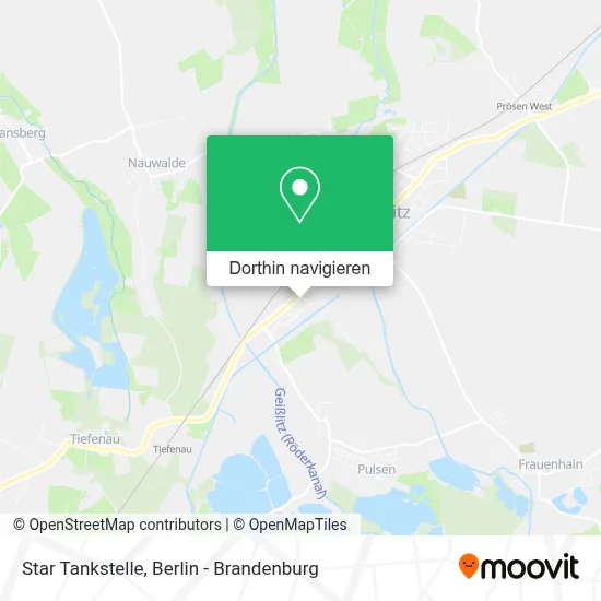 Star Tankstelle Karte