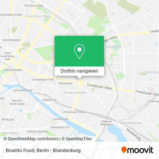 Bowlito Food Karte