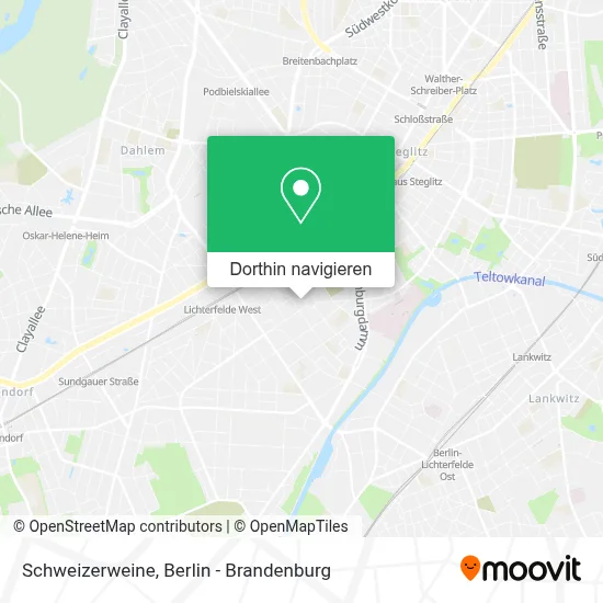 Schweizerweine Karte