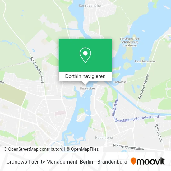 Grunows Facility Management Karte