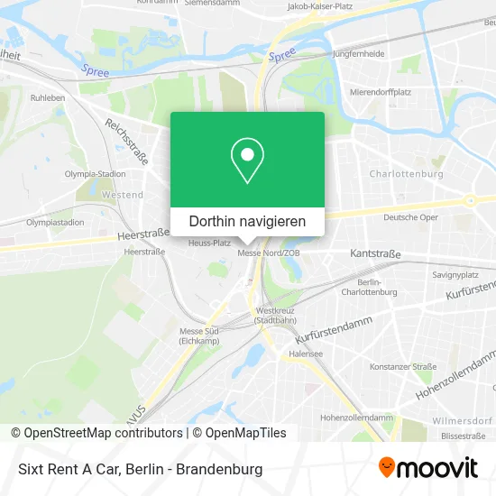 Sixt Rent A Car Karte