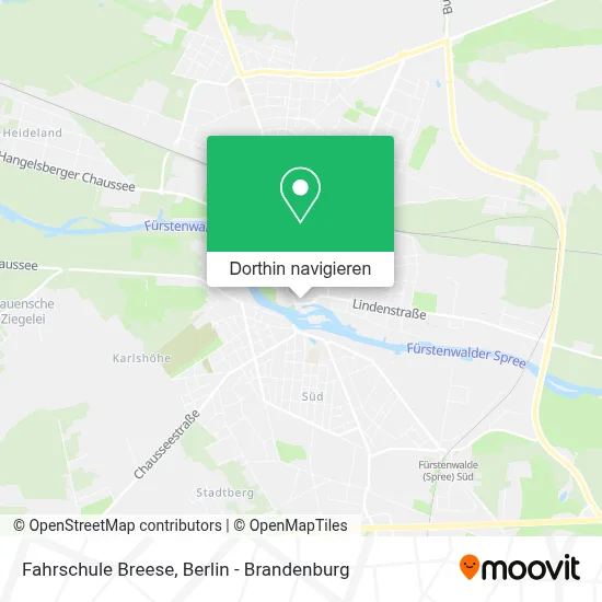 Fahrschule Breese Karte