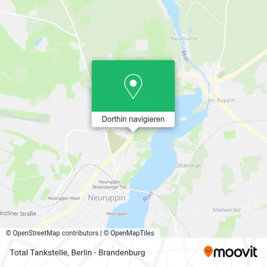Total Tankstelle Karte
